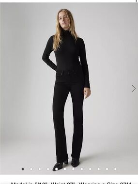 Levi’s Black Bootcut Jeans